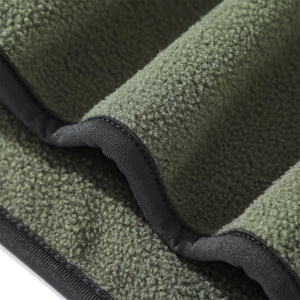Chaleco Polar Verde Salvia Personalizado de Alta Calidad para Hombre, Cuello Alto, Ligero, con Ribete en Contraste, Chaleco Casual al por Mayor - Product Image 4