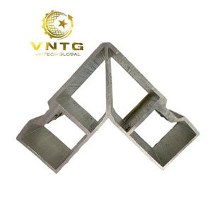VNTG Coin de raccordement 25x40mm en Aluminium pour Énergies Renouvelables, à 4 vis, pour portes et fenêtres - Product Image 3