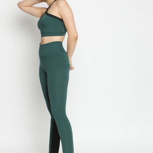 Training High Quality Sports <b>Bra</b> High Waist Leggings Suit Long Sleeve Workout Wear Gym Sportswear Women Fitness Clothes Yoga Set - Product Image 1