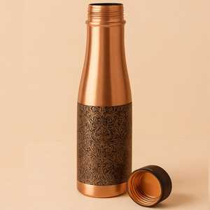 Handcraft Floral <b>Printed</b> Stainless Steel Insulated Water Bottle Reusable Travel Drinking Bottle For Home And <b>Office</b> - Product Image 1