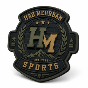 High Quality Custom Embossed 3D <b>PVC</b> Patch Soft Rubber Silicone Logo Badge for Apparel Jackets Tactical Gear - Product Image 6