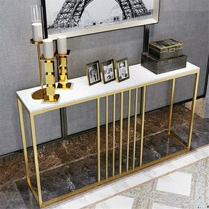 Modern Rectangular <b>Console</b> Cabinet Featuring Marble Top Stylish Furniture Solution For Hotel Lobby Interior Decoration Projects - Product Image 3
