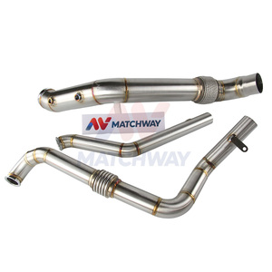 Выпускной коллектор MATCHWAY из нержавеющей стали SS304 толщиной 3 мм, с двойной спиралью T4, для BMW Gen1 B58, качественный выпускной коллектор-даунпайп - Product Image 4
