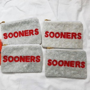 กระเป๋าถือทรงสี่เหลี่ยมผืนผ้าลายคาวบอยประดับลูกปัดทำมือ  ตกแต่งธีมกีฬา  ฐานผ้าฝ้าย  แฟชั่นสำหรับงานปาร์ตี้ - Product Image 4