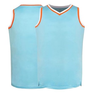 Maillots de basket personnalisés pour hommes, imprimés, en mesh, sans manches, 100% polyester, séchage rapide, respirants, prix abordable - Product Image 1
