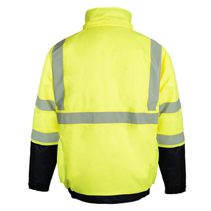 Chaqueta de Seguridad Reflectante de Alta Visibilidad para Hombre, Ropa de Trabajo de Alta Calidad, Chaqueta de Seguridad para Construcción y Trabajo en Invierno, Venta al Por Mayor - Product Image 2