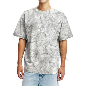 T-shirts pour hommes de haute qualité, coupe ample, silhouette décontractée, tissu premium, qualité export, à prix bas. - Product Image 2
