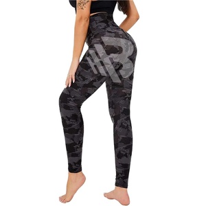 Respirant beurre doux butin leggings séchage rapide tricoté spandex taille haute athlétique Gym Scrunch yoga leggings OEM personnalisé - Product Image 1