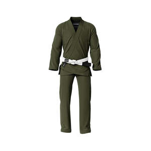 Vente en gros de Gi de BJJ ultra léger blanc |   Uniforme de Jiu-Jitsu Brésilien en Ripstop 350 GSM |   Logo personnalisé OEM ODM - Product Image 1