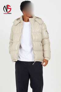 Chaqueta Acolchada con Capucha Desmontable, Resistente al Viento, Cálida para Invierno, con Bolsillos, para Hombre - Product Image 5