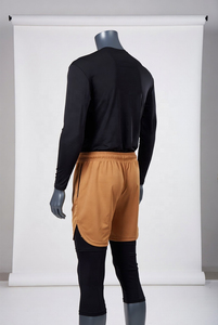 Shorts de course pour hommes Awrah Cover, logo personnalisé, séchage rapide, été, fabricant de vêtements de sport OEM ODM - Product Image 2