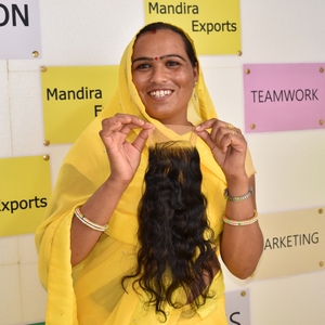 แคมโบเดียนผมแท้แบบเรมี่ต่อหนังศีรษะสีดำพันกันไม่มีสารเคมีทอแบบ HD 5*5ปิดได้อย่างอัจฉริยะผมมนุษย์ - Product Image 3