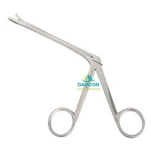 Pince à micro-oreille gauche de haute qualité Instruments chirurgicaux ORL manuels en acier inoxydable avec bord dentelé - Product Image 4