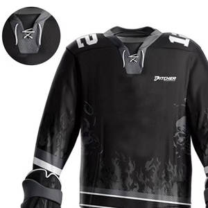 Uniforme de Hockey sobre Hielo Ligero, Ecológico y Duradero, Diseño Personalizable con Logotipo, Ajuste Cómodo, Costuras Reforzadas - Product Image 6