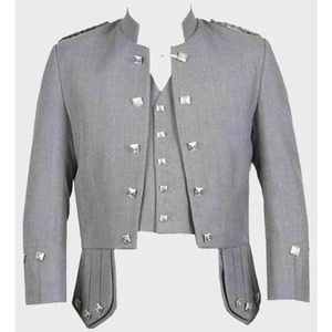 Veste Prince Charlie de haute qualité pour hommes, veste de kilt écossaise formelle, vêtements de mariage, fabricant OEM ODM - Product Image 1
