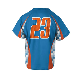 Nouveau design, impression numérique, respirant, anti-rides, haute qualité, réversible, 100% polyester, vêtements de lacrosse pour hommes, Geo brothers - Product Image 2