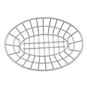 Panier à pain ovale en fil métallique pour baguette, pain au levain et autres aliments - Product Image 4