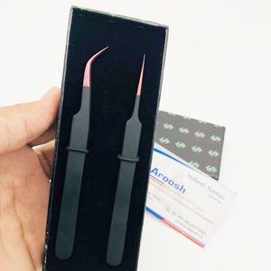 แหนบถอนขนตาเจสีโรสโกลด์อุปกรณ์ต่อคิ้วที่แยกออกจากกัน - Product Image 5