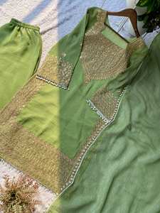 Collection de Robes Palazzo Abaya de Soirée et de Fête pour Femmes Musulmanes, Broderies Premium, Sans Plis, Longueur Genou, Vente en Gros - Product Image 5