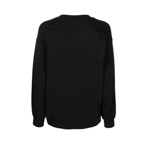 Sweat-shirt à col rond pour femme de haute qualité, écologique, anti-rides, en coton/spandex, couleur unie, taille oversize, OEM - Product Image 5
