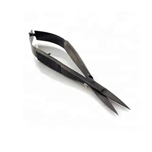 Vente chaude Ciseaux à ressort en acier inoxydable de haute qualité Ciseaux de coupe de sourcils artisanaux de marque privée pour le soin des cils - Product Image 4