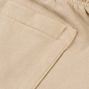 Shorts d'été sportifs unis pour hommes OEM 100 % coton, avec poches, respirants, séchage rapide, personnalisables, en promotion à prix réduit - Product Image 4