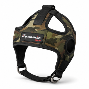 Neoprene Adjustable Breathable Heavy Duty Weightlifting Gym <b>Training</b> <b>Head</b> Harness with Durable Chain Belt - Product Image 3