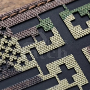 Woven Synthetic Material <b>Patches</b> With Accurate Laser Cut Finishing <b>For</b> <b>Jackets</b> Backpacks Sportswear Bags And Travel Accessories - Product Image 4