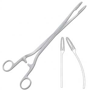 PROMOTION EXCEPTIONNELLE : Pince à éponges Foerster 14 cm / Instrument chirurgical de haute qualité pour pansements et éponges - Product Image 1