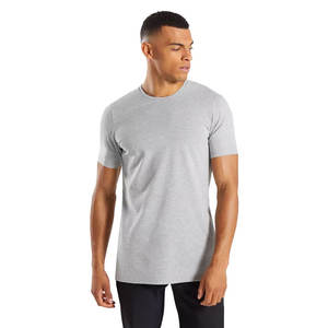 เสื้อยืดคอกลมแขนสั้นสำหรับออกกำลังกายผู้ชาย ออกแบบได้ตามต้องการ ดีไซน์เฉพาะตัว สำหรับวิ่งและฝึกซ้อม ราคาขายส่ง - Product Image 3