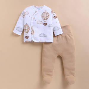 ชุดกิโมโนผ้าไผ่ออร์แกนิกคุณภาพพรีเมียมพร้อมกางเกงขายาว - บอลลูน ป๊อป - Product Image 1