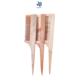 Peine para Barba de Bambú, Herramienta de Calidad Artesanal para el Cuidado Facial, para Barberías Profesionales y Kits de Cuidado Masculino - Product Image 1