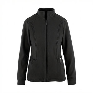 Blouses d'infirmière en polyester et élasthanne pour femmes, uniformes médicaux à fermeture éclair intégrale, blouses de médecin à manches longues, vêtements de travail d'hôpital - Product Image 5