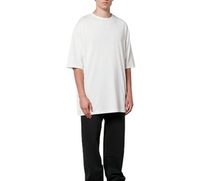 Camiseta de Hombre de Alta Calidad, 100% Algodón, Tejido de Punto, Talla Grande, Estilo Casual de Verano, Hombros Caídos, Manga Corta, Secado Rápido, Cuello Redondo - Product Image 5