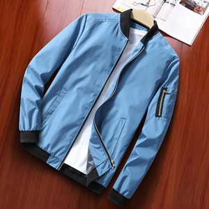 Custom Men's Lightweight Bomber <b>Jacket</b> for Spring & Fall Zip-Up with Pocket Fur <b>Plus</b> <b>Size</b> OEM <b>Jacket</b> for Winter - Product Image 5