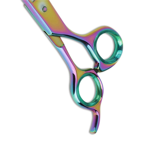 Ciseaux de barbier professionnels avec manche en acier inoxydable, lame droite et tranchante pour la coupe de cheveux, pour hommes et femmes, pour salons de beauté - Product Image 4
