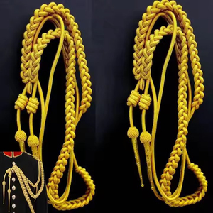 Aiguillette Táctica de Alta Calidad Personalizada, Cordón de Hombro de Uniforme de Calidad Superior para Accesorios de Uniforme Táctico - Product Image 5