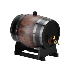 Baril à vin miniature en bois de chêne noir naturel de haute qualité, conteneur pour la maison/le restaurant/le bar, provenant du Vietnam - Product Image 1