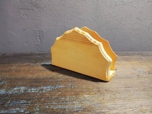 Porte-serviettes en bois fait main, organisateur de mouchoirs de table robuste pour salle à manger, café, hôtel et accessoires de cuisine - Product Image 4