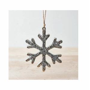 Artisanat d'ornement d'arbre de Noël d'ange en métal martelé de haute qualité de 8 cm - Product Image 2