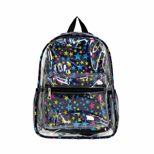 Mochila Escolar Impermeable de PVC Transparente de Alta Calidad, Portátil, para Almacenamiento de Libros, Precio al por Mayor - Product Image 1