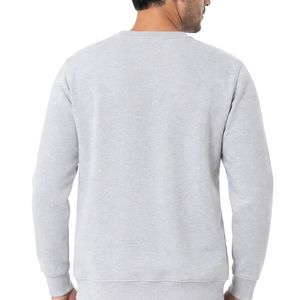 Camiseta Básica de Cuello Redondo para Hombre, 100% Algodón, Manga Larga, Peso Medio, Color Rosa, Ropa Casual - Product Image 2