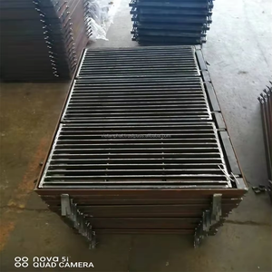Rejilla de Acero al Carbono Premium para Pasillos, Antideslizante, Galvanizada en Caliente, Resistente a la Corrosión, Cubierta Industrial para Zanjas, Alta Capacidad de Carga - Product Image 3