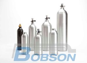 Tanque de gas CO2 de 500ml personalizado, cilindro de aluminio de 1800 PSI con válvula de pasador para uso portátil - Product Image 3