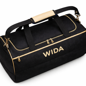 Bolsa Deportiva de Lujo Wida, Bolsa de Viaje de Piel Sintética PU, 30-40L, con Logotipo Personalizado, Fabricante OEM, Venta al Por Mayor - Product Image 3