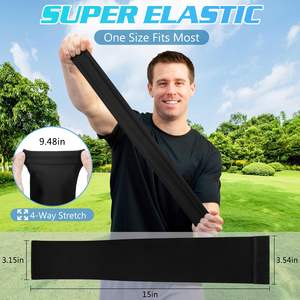 Manguito de compresión para codo de tenista y codo de baloncesto, multicolor, de aspecto premium, para hombres y mujeres - Product Image 6