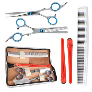 Wholesale Rate Salon <b>Barber</b> Shear <b>Set</b> Kit Hair Scissors Group Salon Scissors <b>Barber</b> Kits For Sale With Low Price Scissors Kit - Product Image 1