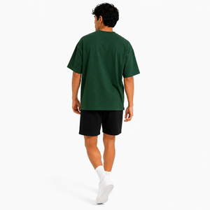 เสื้อยืดโอเวอร์ไซส์ผู้ชาย ผ้าคอตตอนริงสปัน ป้ายติดแบบไร้ขอบ เย็บชายเสื้อสองชั้น ผ้ารักษ์โลก 220 กรัม สำหรับงานสกรีนแบรนด์ตามสั่ง ใช้ได้ทุกวัน - Product Image 3