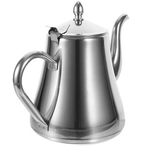 Hervidor Moderno de Acero Inoxidable con Superficie Pulida y Base Resistente para Preparar Té y Café Diariamente en Casa - Product Image 6