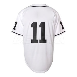 เสื้อเบสบอลผู้ชายแบบแห้งเร็วทรงปกติ รุ่นล่าสุด ขายส่งเสื้อเบสบอล - Product Image 3